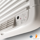 DELTACALOR Sèche-serviettes électrique avec soufflant Calima 1500W