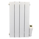 Radiateur électrique connecté Kiva 700W avec contrôle Wi-Fi et inertie fluide