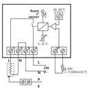 Danfoss Thermostat ECtemp 132 - Capteur de toit + sol - 3