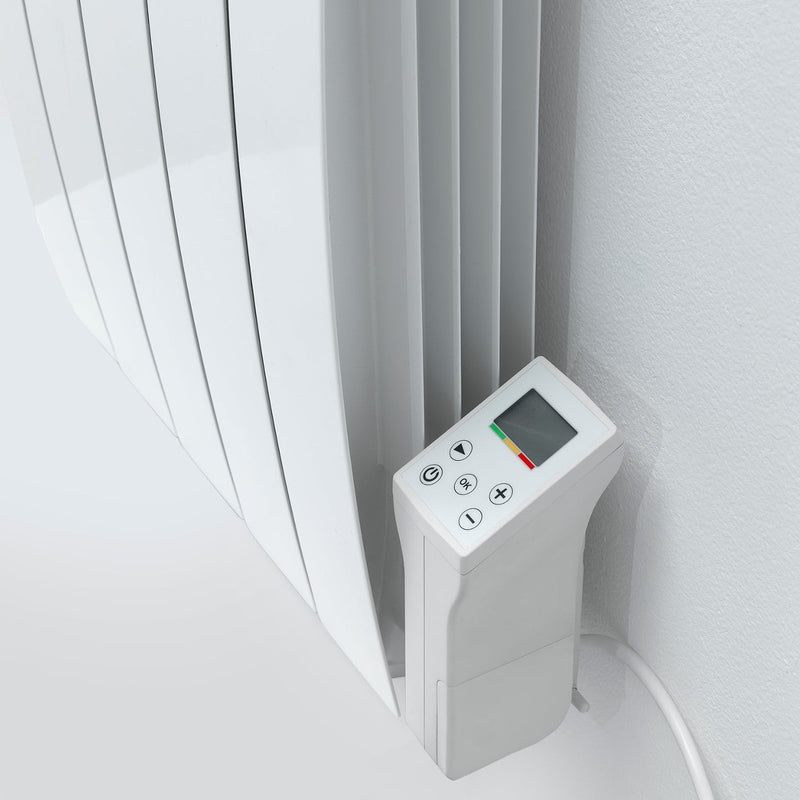 DELTACALOR Thermostat pour radiateur  à inertie  fluide et sèche - Blanc