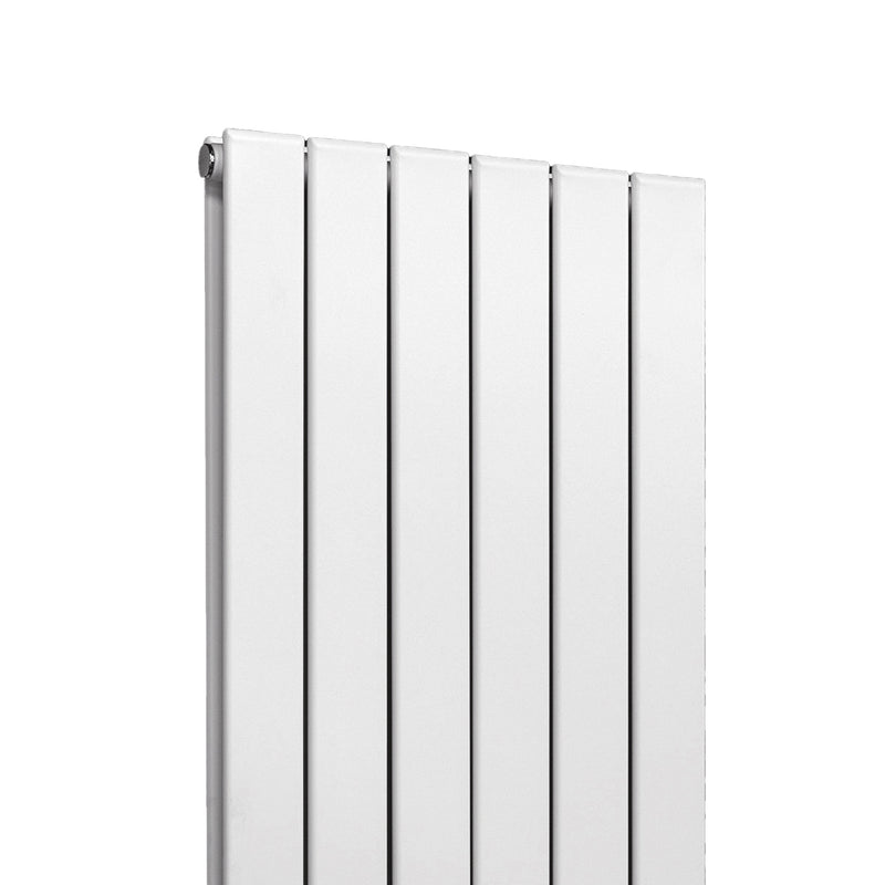 Radiateur électrique à inertie fluide Ramada 1500W avec Contrôle Digital - Blanc vertical