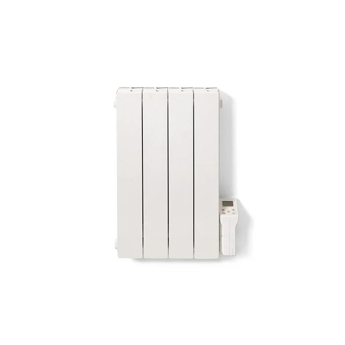 Radiateur électrique en aluminium à résistance électrique et matériau réfractaire Cubo Evo 1000W - Blanc - 2