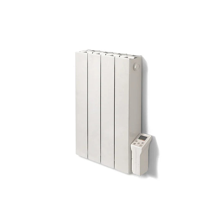 Radiateur électrique en aluminium à résistance électrique et matériau réfractaire Cubo Evo 1000W - Blanc - 4