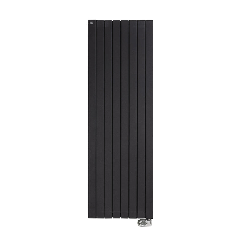 Radiateur électrique à inertie fluide Ramada 2000W avec Contrôle Digital - Anthracite vertical