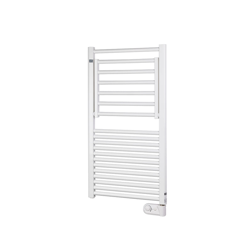 Radiateur Sèche-serviettes Électrique avec Abattant STYLO GREEN D 930x500 mm - Blanc