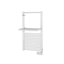 Radiateur Sèche-serviettes Hydraulique avec Abattant STYLO GREEN D 930x500 mm - Blanc