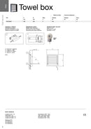 Sèche-Serviettes Électrique Design Deltacalor Towel Box