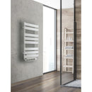 DELTACALOR Sèche-serviettes électrique 500W + souffleur de 1000W Blanc Vento