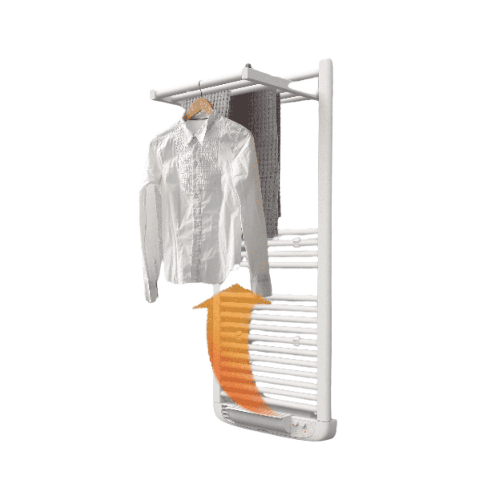 Sèche-serviettes électrique - étendoir à linge– 750 W-Stendino