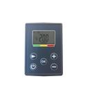 DELTACALOR Thermostat pour radiateur à inertie fluide et sèche - Noir