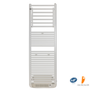 Sèche-serviettes électrique à inertie fluide Deltacalor Stendino 750W + soufflerie 1000W - Blanc