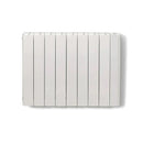 Radiateur electrique en aluminium à inertie fluide KISS EVO II Wi-Fi 1500W