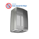 Sèche-mains électrique ECO - JET 1 000 W à résistance réglable - ABS Brillant Anti-Covid