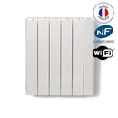 Radiateur electrique en aluminium à inertie fluide KISS EVO II Wi-Fi 900W