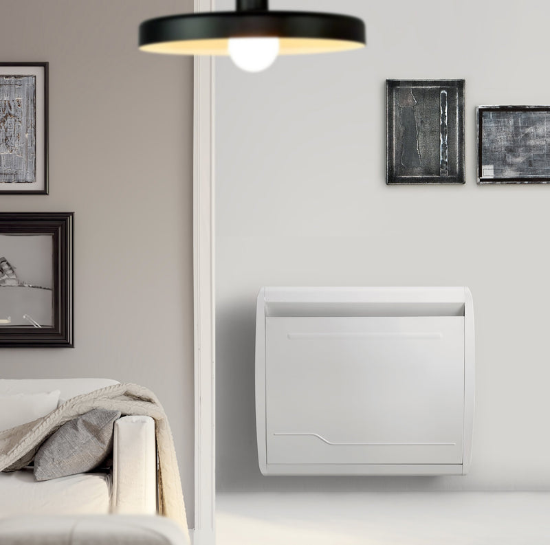 DELTACALOR Radiateur électrique connecté au chaleur douce Wi-Fi Delicato